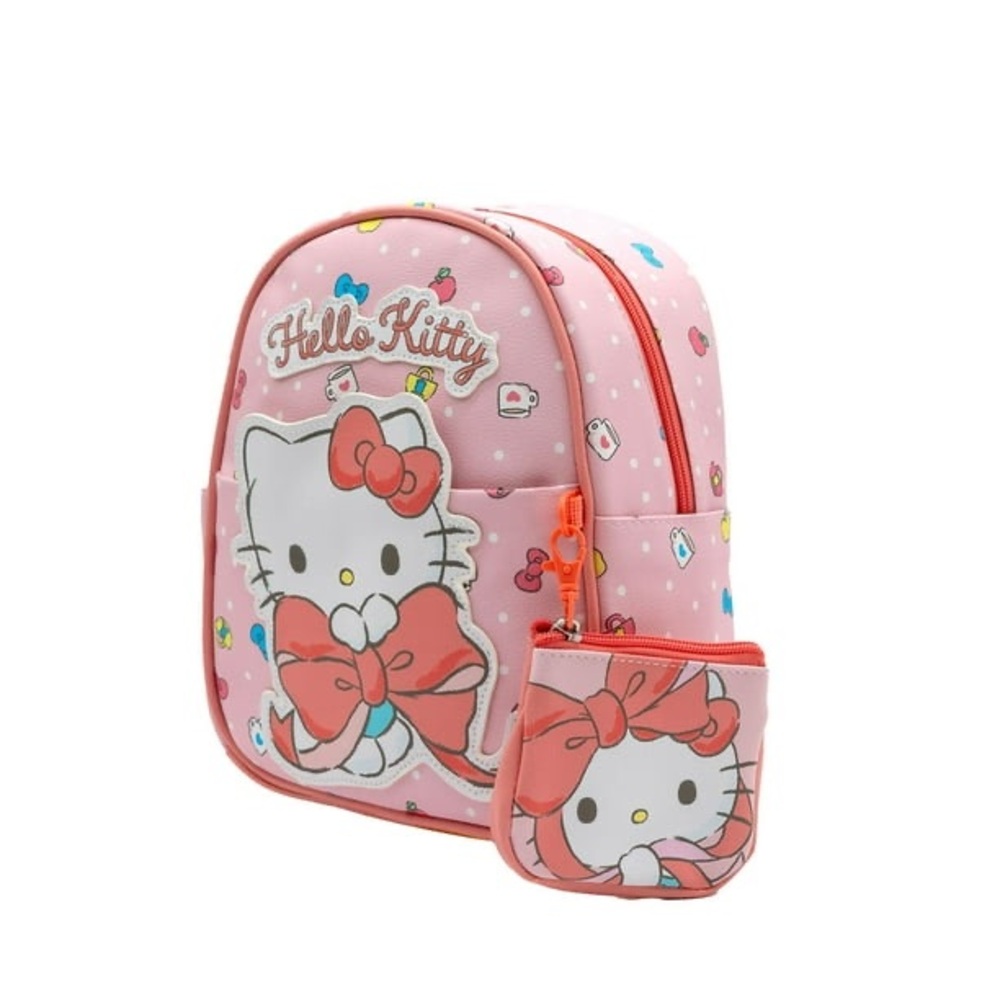 Brand New Hello Kitty Pink 10.5" Mini Backpack with Coin Purse, NWT - Picture 2 of 6